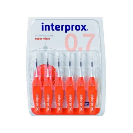 Interprox Premium Super Micro Oranje 0,7 mm Interprox Premium Super Micro Oranje 0,7 mm