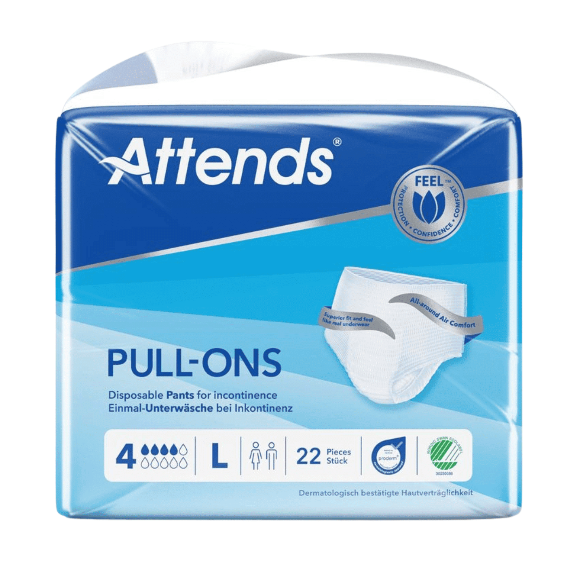 Attends Pull-ons 4l 1x22 Attends Pull-ons 4l 1x22