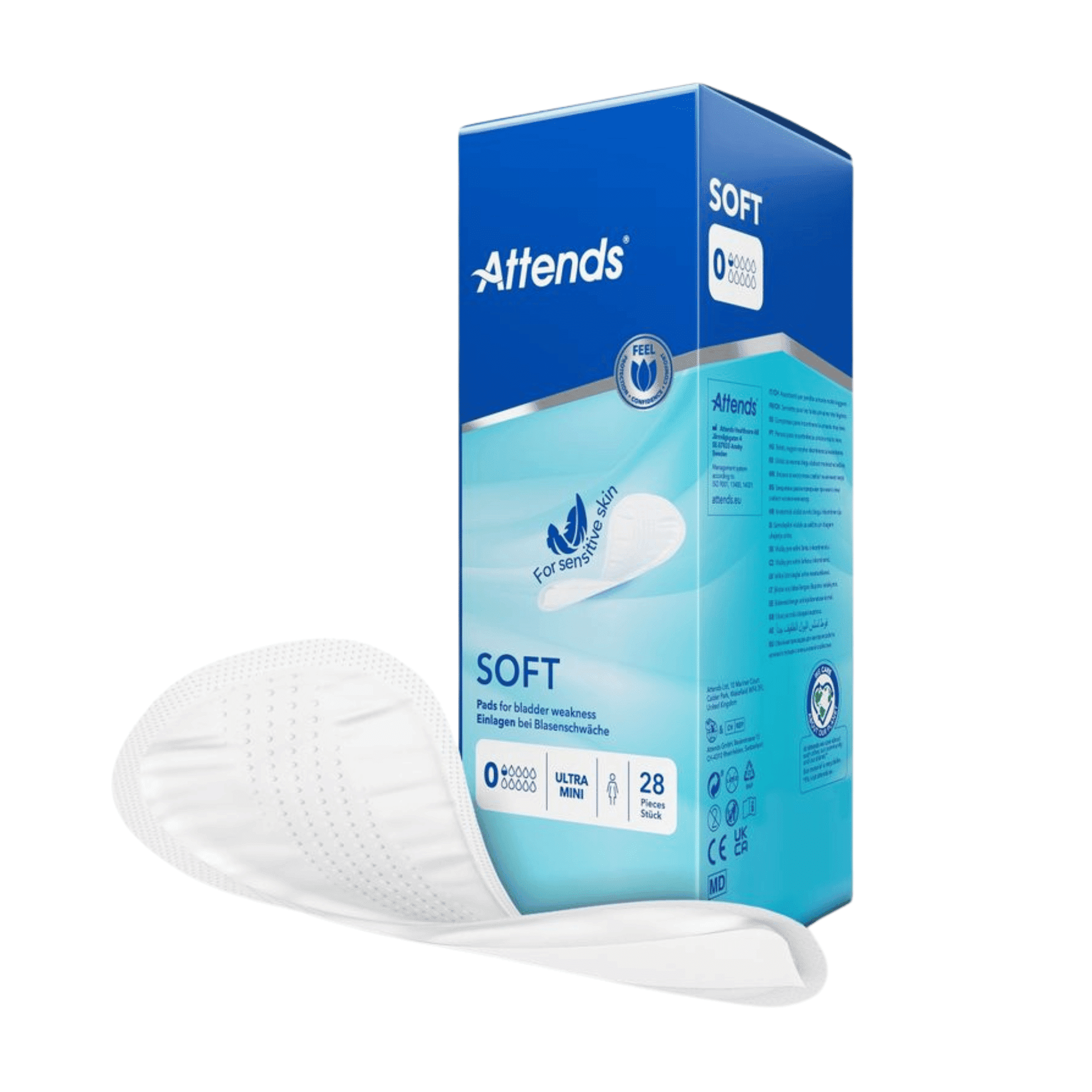 Attends Soft 0 Ultra Mini Couche Anatom. 1x28