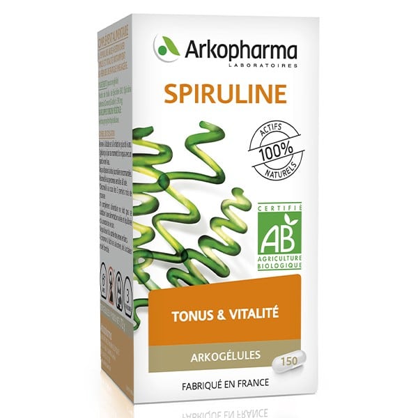 Arkogelules Spiruline Bio 150 Promopack