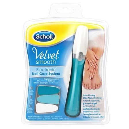 Scholl Velvet Smooth Elektrisch Nagelverzorgingssysteem Scholl Velvet Smooth Elektrisch Nagelverzorgingssysteem
