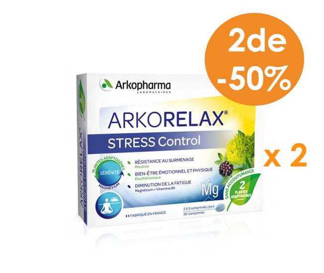 Arkopharma Arkorelax Stress Control Duo Promo*