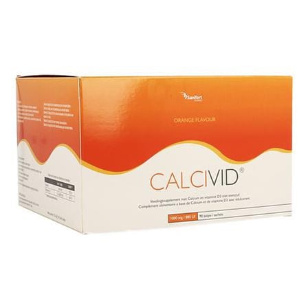 Calcivid 1000 mg/880 UI Sinaasappel