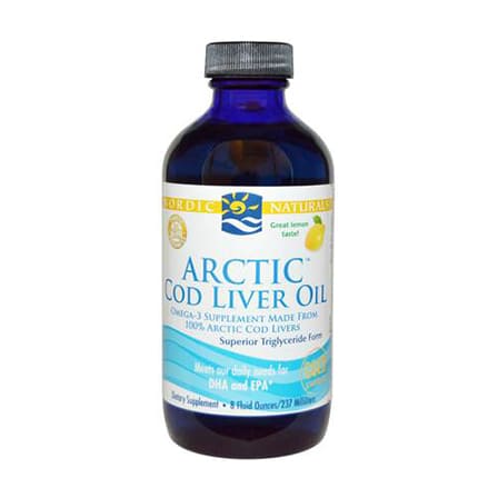 Nordic Naturals Arctic Cod Liver Oil Citroen Nordic Naturals Arctic Cod Liver Oil Citroen