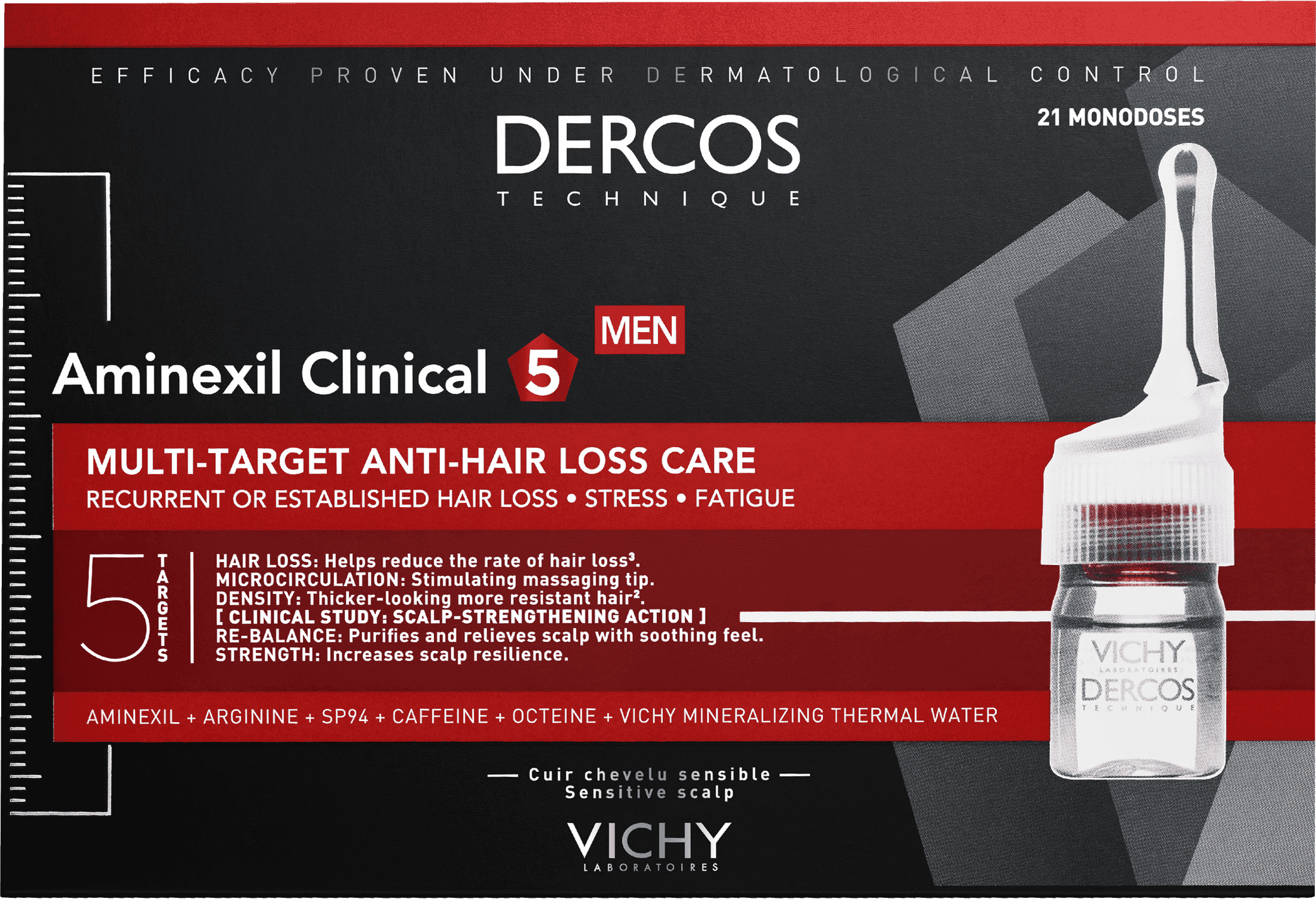 Vichy Dercos Aminexil Clinical 5 Hommes Vichy Dercos Aminexil Clinical 5 Hommes