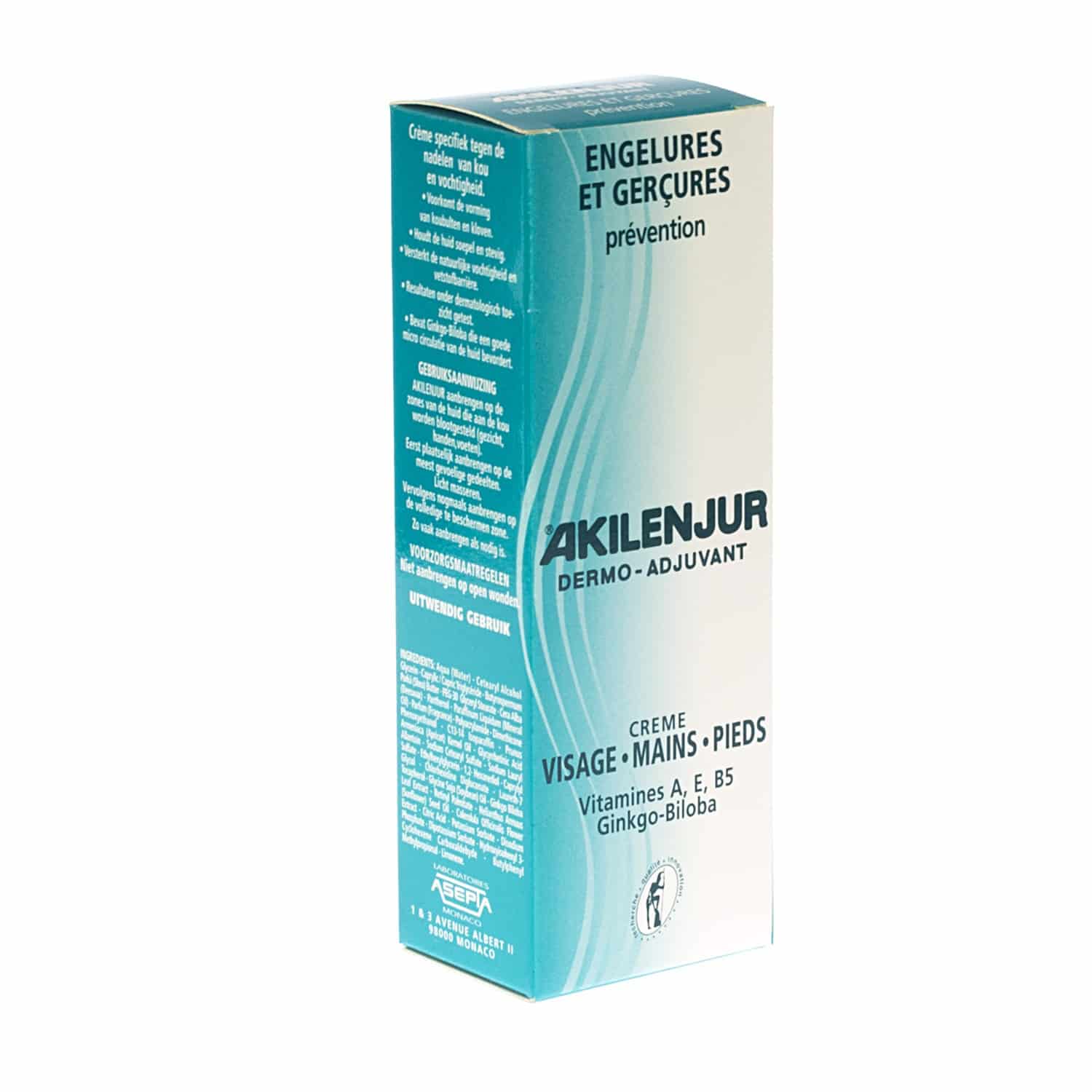 Akileïne Akilenjur Crème Gezicht-Hand-Voet Akileïne Akilenjur Crème Gezicht-Hand-Voet