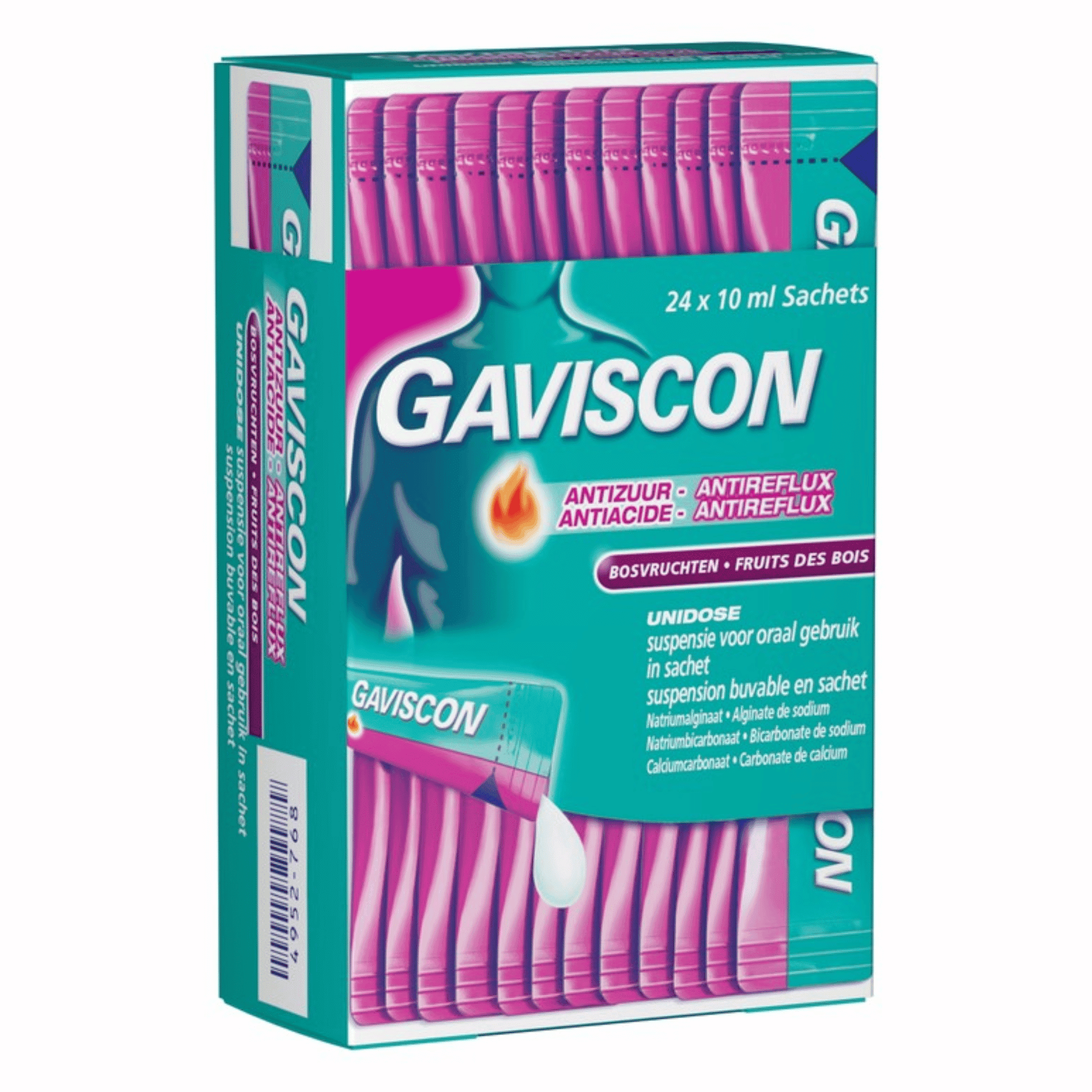Gaviscon Anti-Acide et Anti-Reflux Aux Fruits des Bois Gaviscon Anti-Acide et Anti-Reflux Aux Fruits des Bois