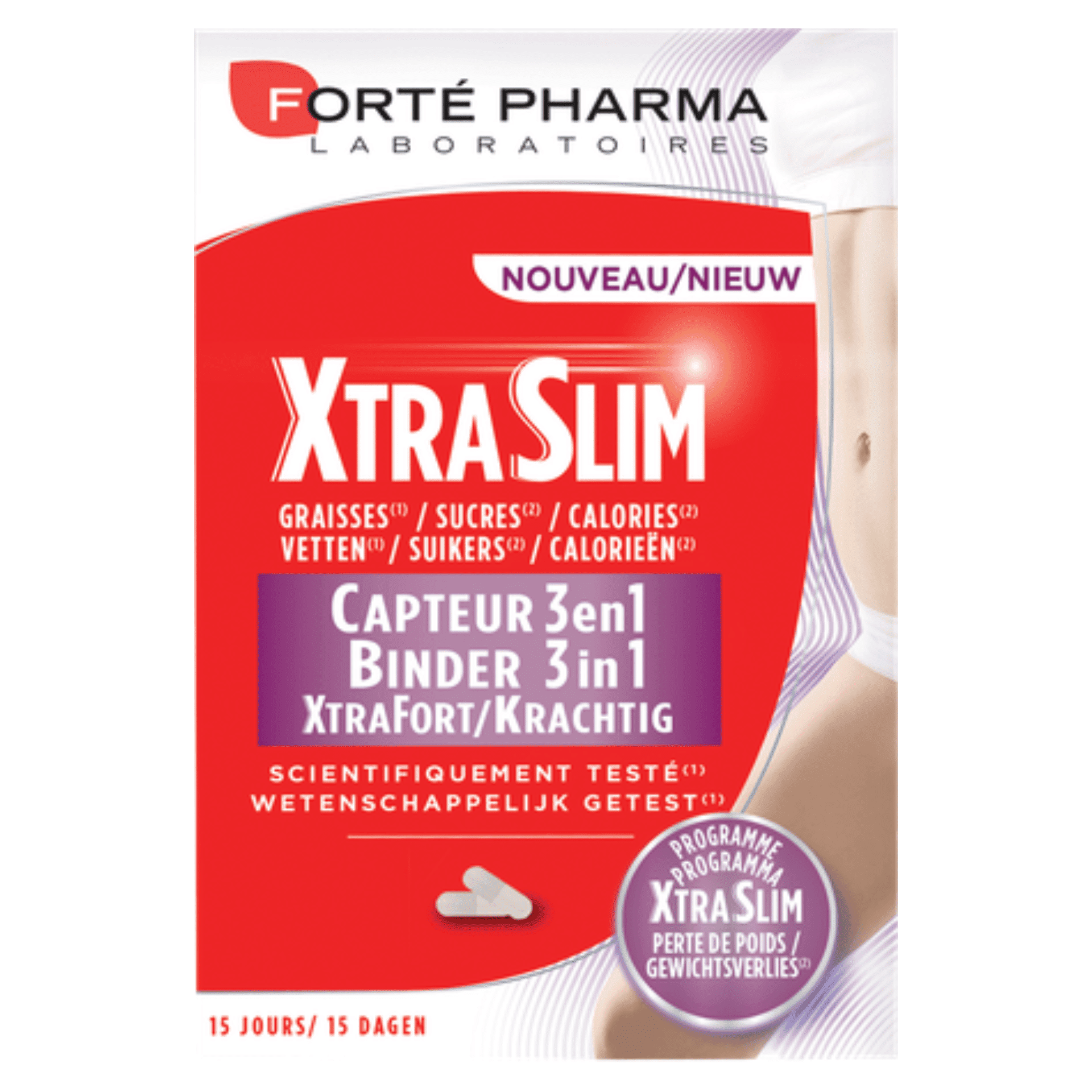Forté Pharma XtraSlim 3-in-1 Binder Forté Pharma XtraSlim 3-in-1 Binder