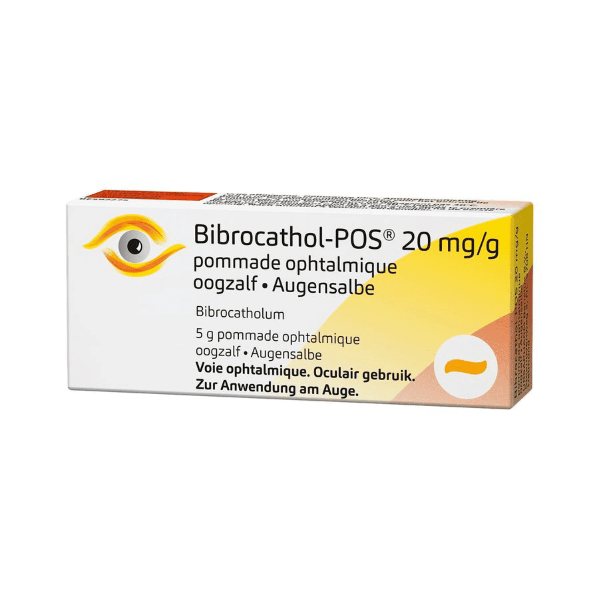 Bibrocathol-POS 20 mg/g Oogzalf 