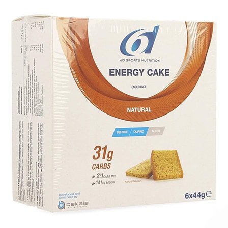 6d Sports Nutrition Energy Cake Natural