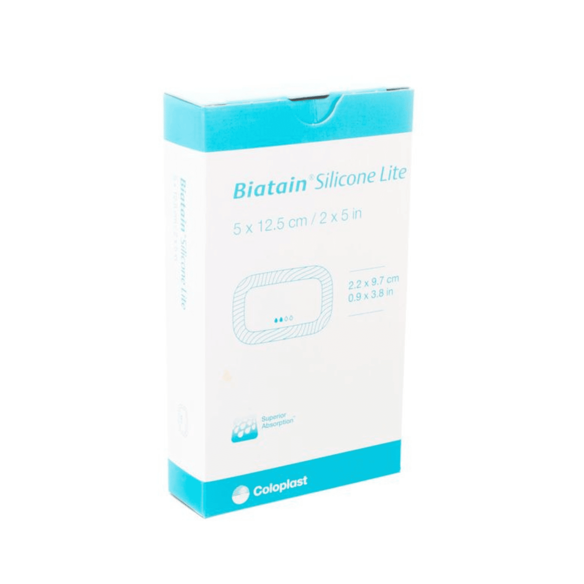 Coloplast Biatain Silicone Lite Schuimverband 5 x 12,5 cm