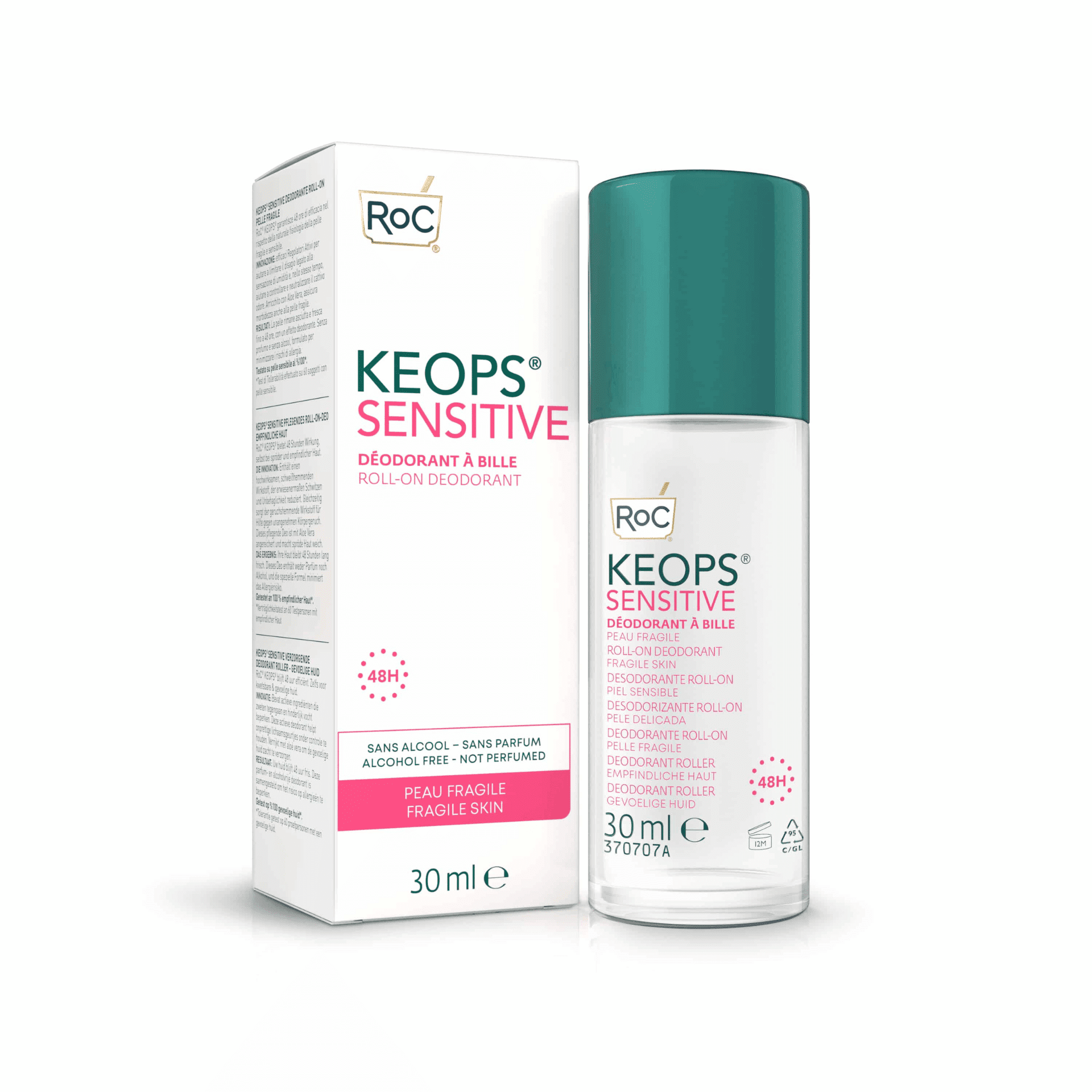 RoC KEOPS Déo Roll-on Peaux Sensibles 30 ml RoC KEOPS Déo Roll-on Peaux Sensibles 30 ml
