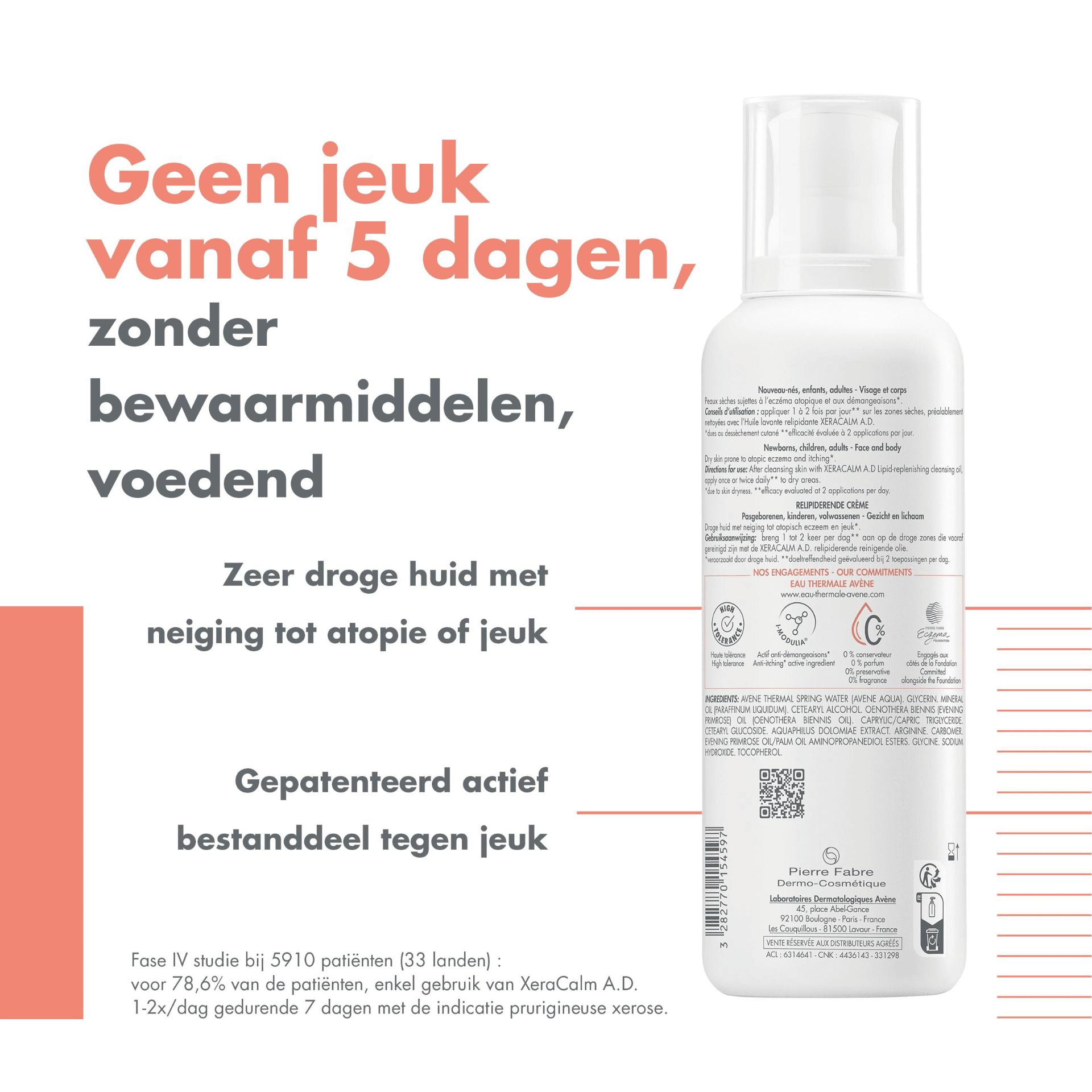 Avène Xeracalm A.D Relipiderende Crème Avène Xeracalm A.D Relipiderende Crème