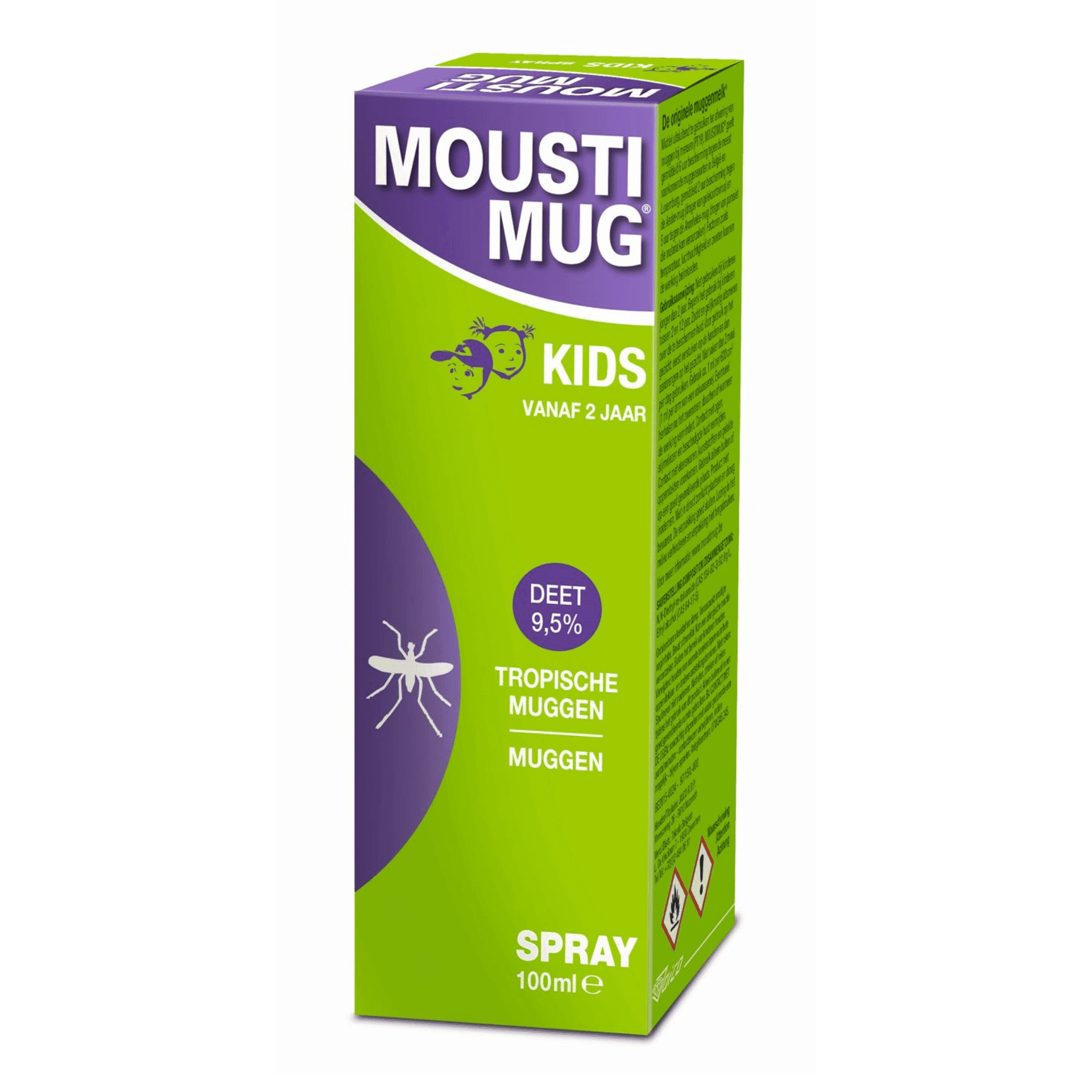 Moustimug Kids 9,5% DEET Spray