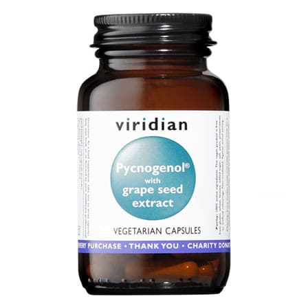 Viridian Pycnogenol + Grape Seed Extract