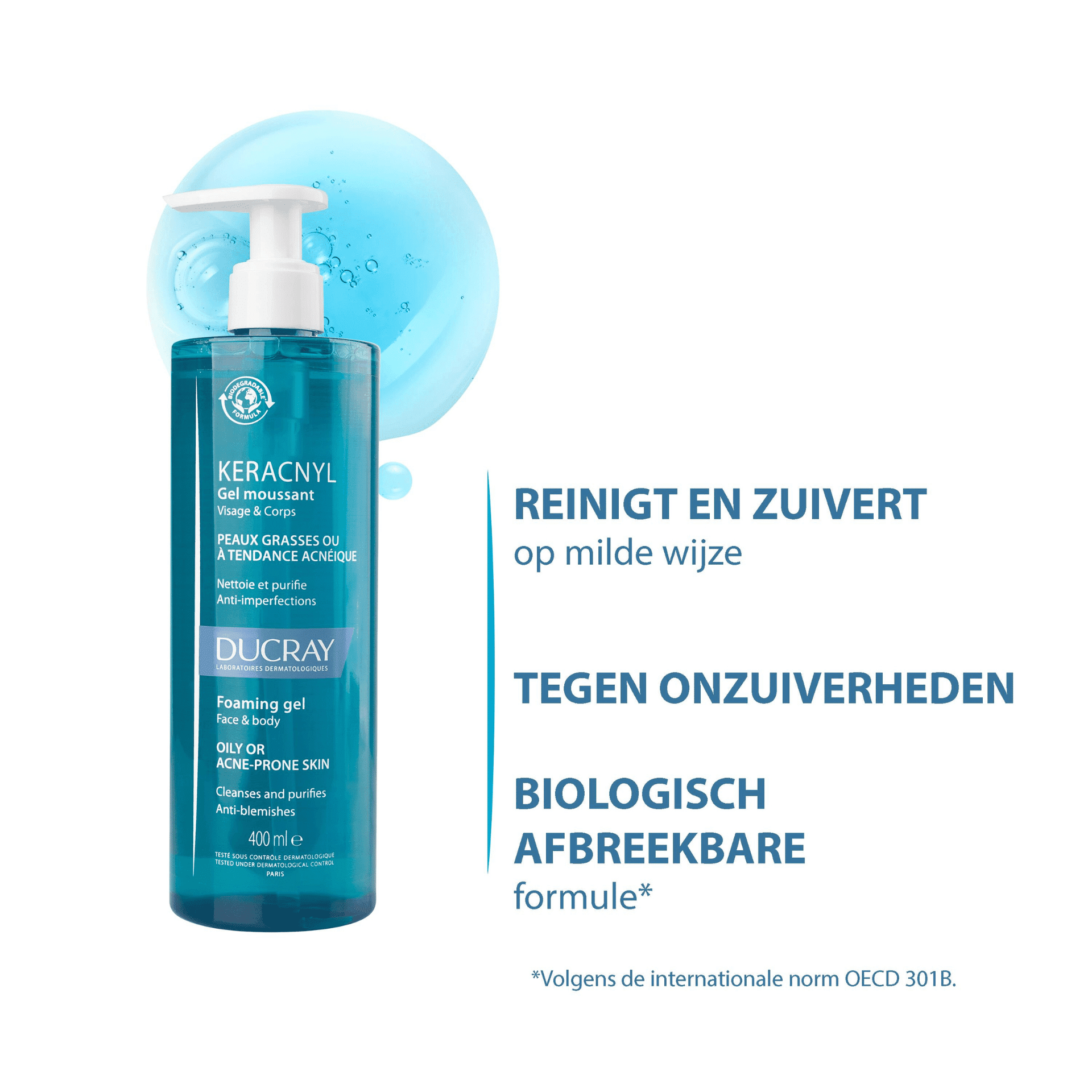 Ducray Keracnyl Gel Moussant 400ml Nf Ducray Keracnyl Gel Moussant 400ml Nf