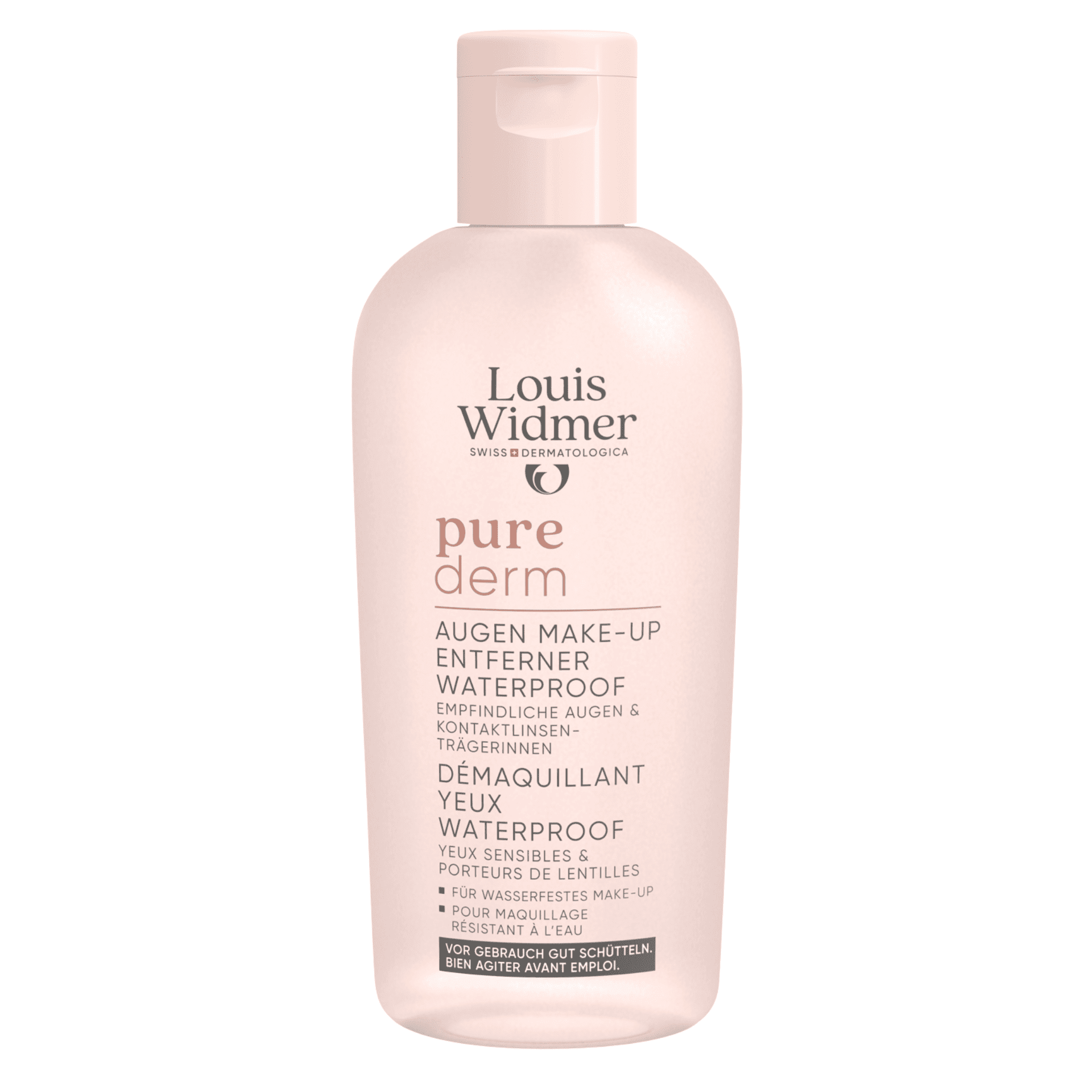Louis Widmer Purederm Oogmake-upreiniging Waterproof