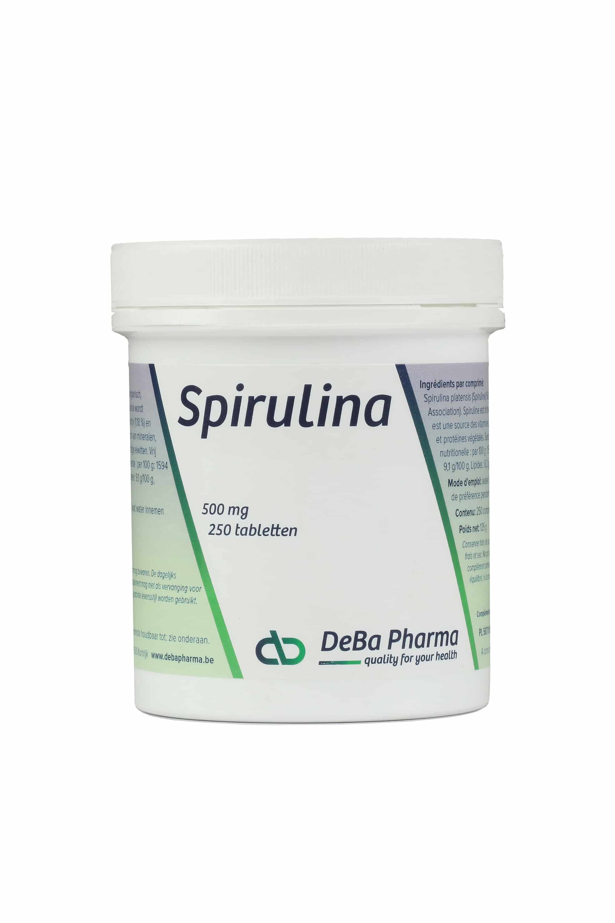 Deba Spirulina 500 mg Deba Spirulina 500 mg