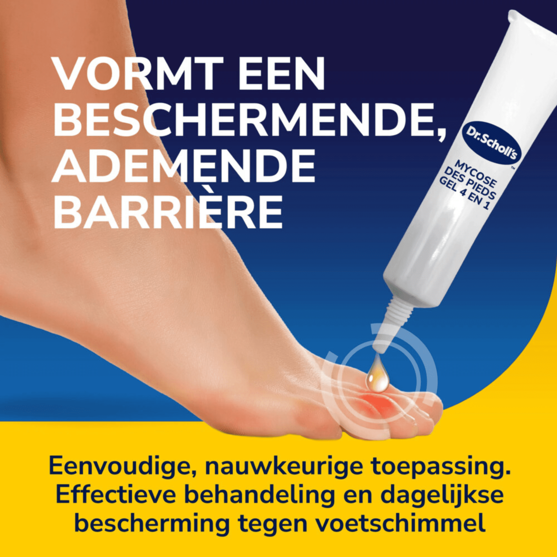 Dr. Scholl's Voetschimmel 4-in-1 Gelbehandeling