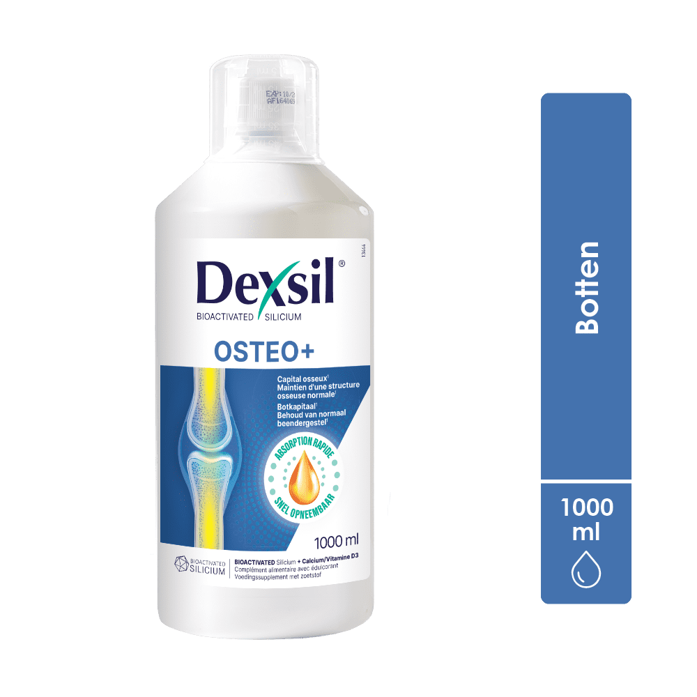Dexsil Osteo+ 1l - botten, spieren, gewrichten - silicium, calcium & vitamine D