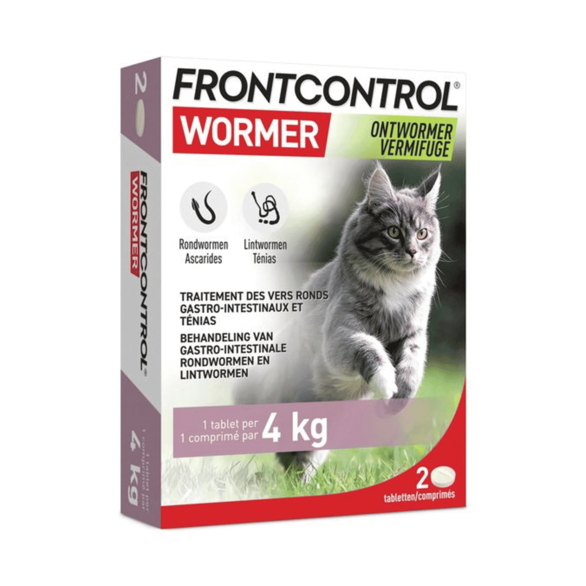 Frontcontrol Wormer Kat 4 kg Frontcontrol Wormer Kat 4 kg