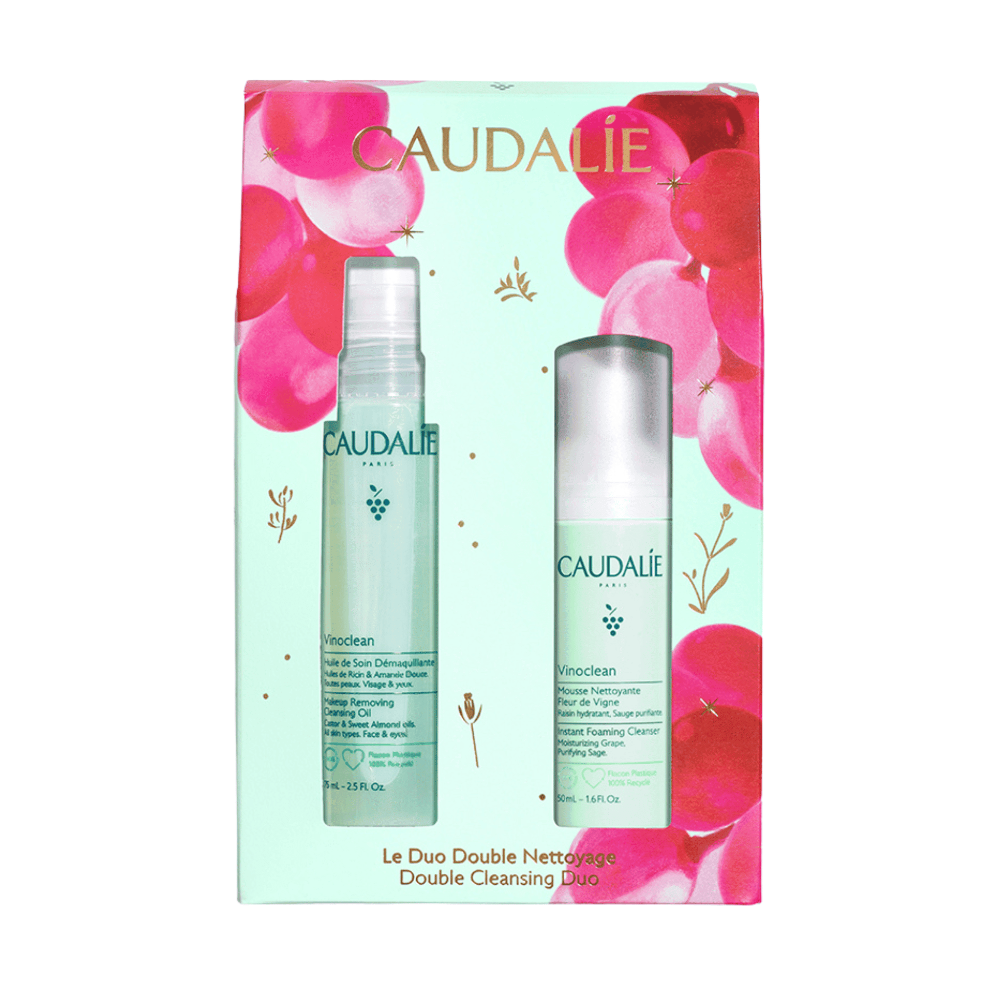 Caudalie Vinoclean Double Cleansing Duo Geschenkset Caudalie Vinoclean Double Cleansing Duo Geschenkset