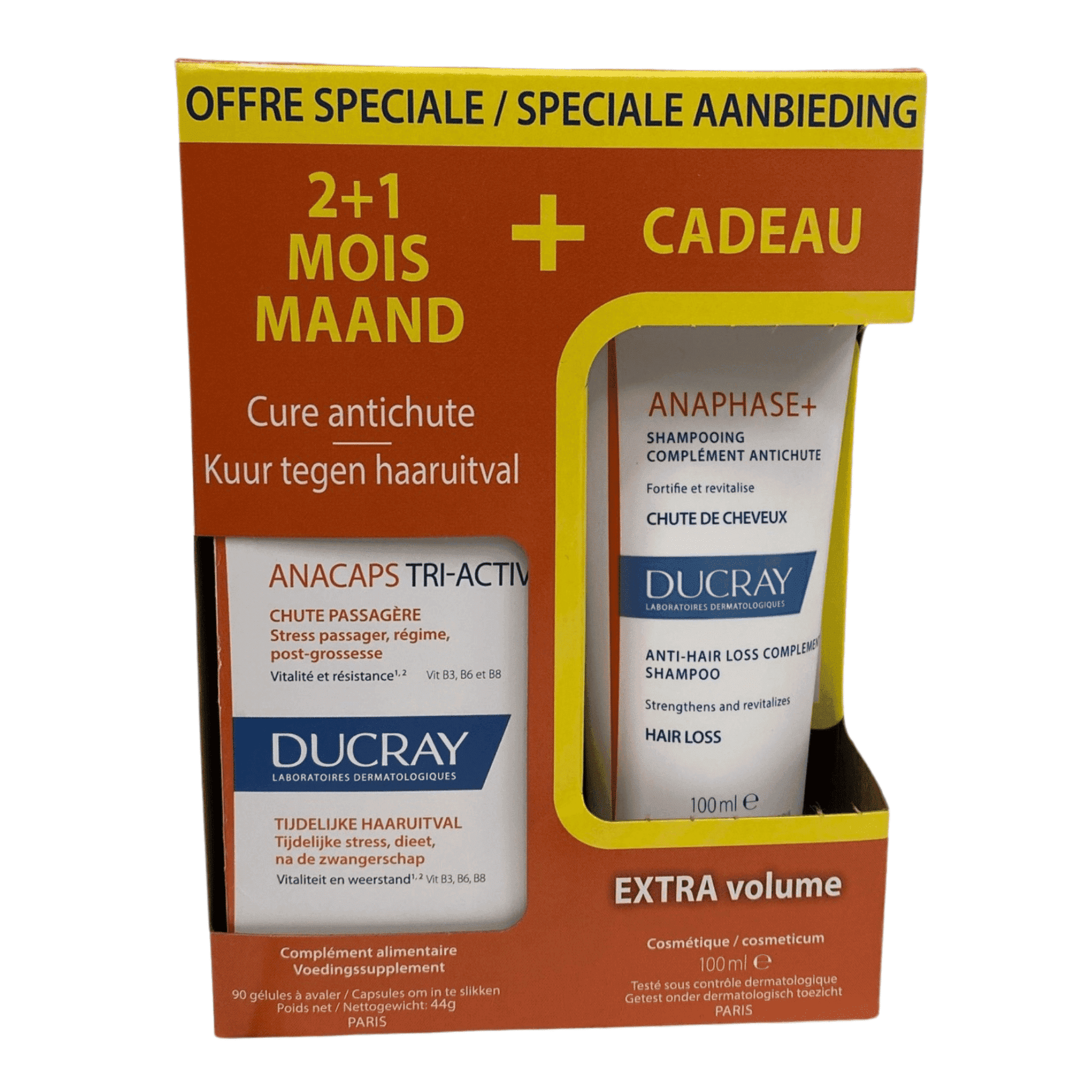 Ducray Anacaps Tri-Activ Tijdelijke Haaruitval Ducray Anacaps Tri-Activ Tijdelijke Haaruitval