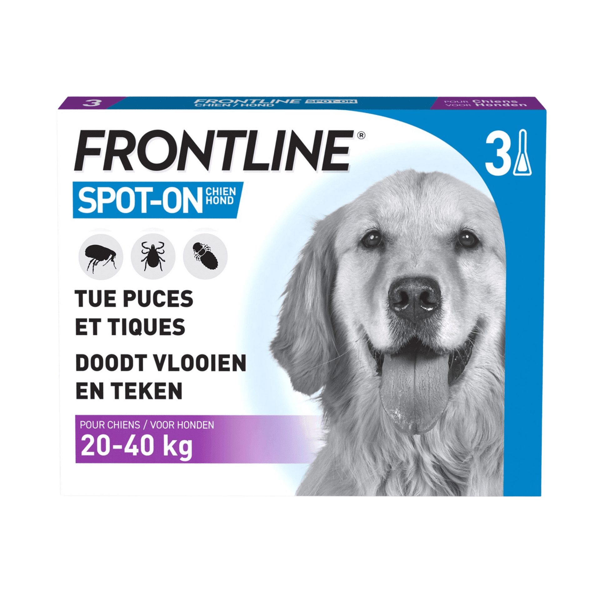 Frontline Spot-On Chien 20-40 kg Frontline Spot-On Chien 20-40 kg