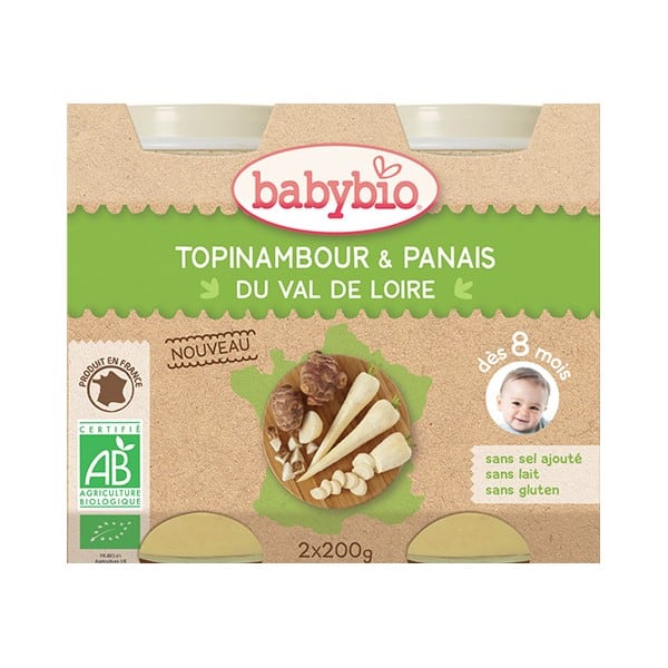 Babybio Bipack Pastinaak 8+ Babybio Bipack Pastinaak 8+