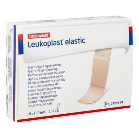 Leukoplast Elastic vingerwondverband 1,9 x 12 cm Leukoplast Elastic vingerwondverband 1,9 x 12 cm