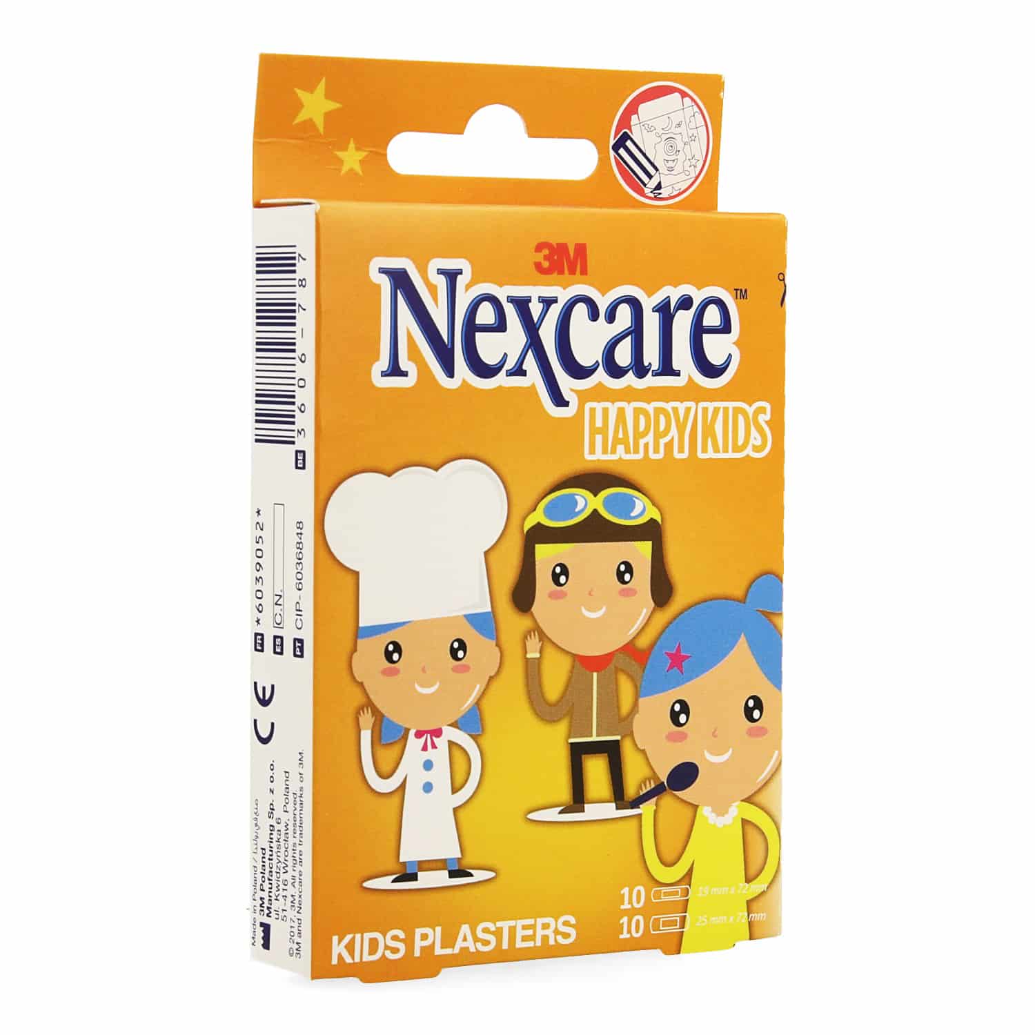 Nexcare Happy Kids Pleisters Beroepen