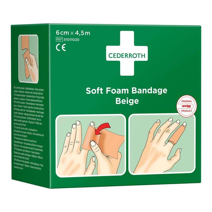 Cederroth Autoadhesive Brun 6cmx4,5m 51011020 Cederroth Autoadhesive Brun 6cmx4,5m 51011020