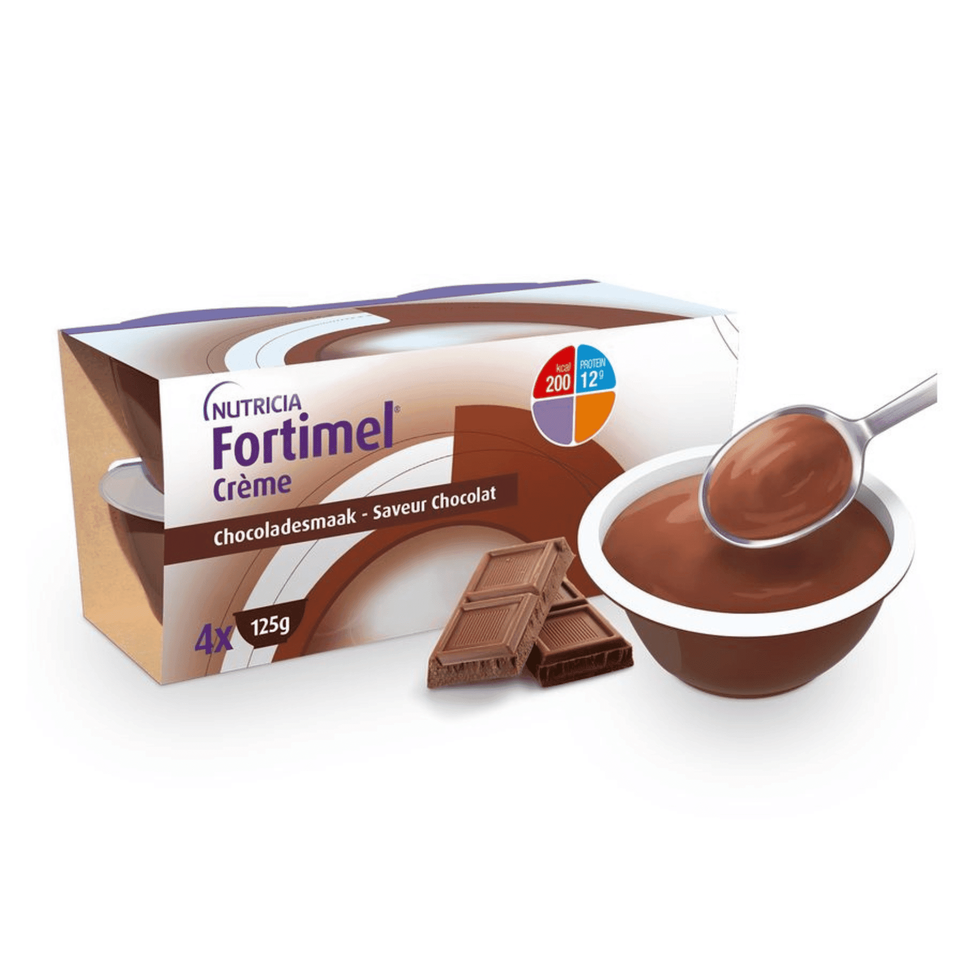 Fortimel Creme Chocolat 4x125g