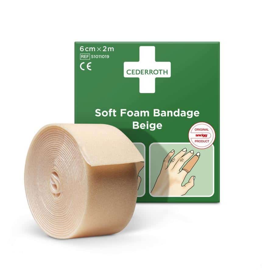 Cederroth Autoadhesive Brun 6cmx2,0m 51011019 Cederroth Autoadhesive Brun 6cmx2,0m 51011019