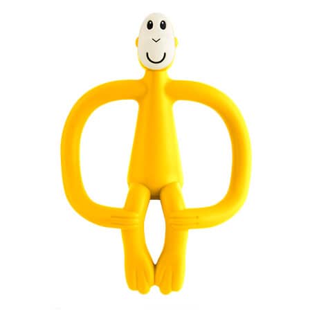 Matchstick Monkey Bijtring Geel Matchstick Monkey Bijtring Geel