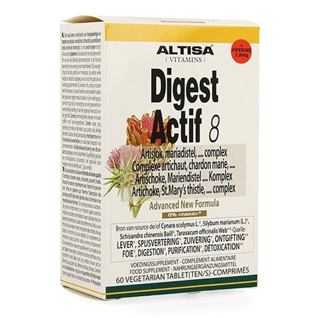Altisa Digest Actif 8 Artisjok Complex Altisa Digest Actif 8 Artisjok Complex