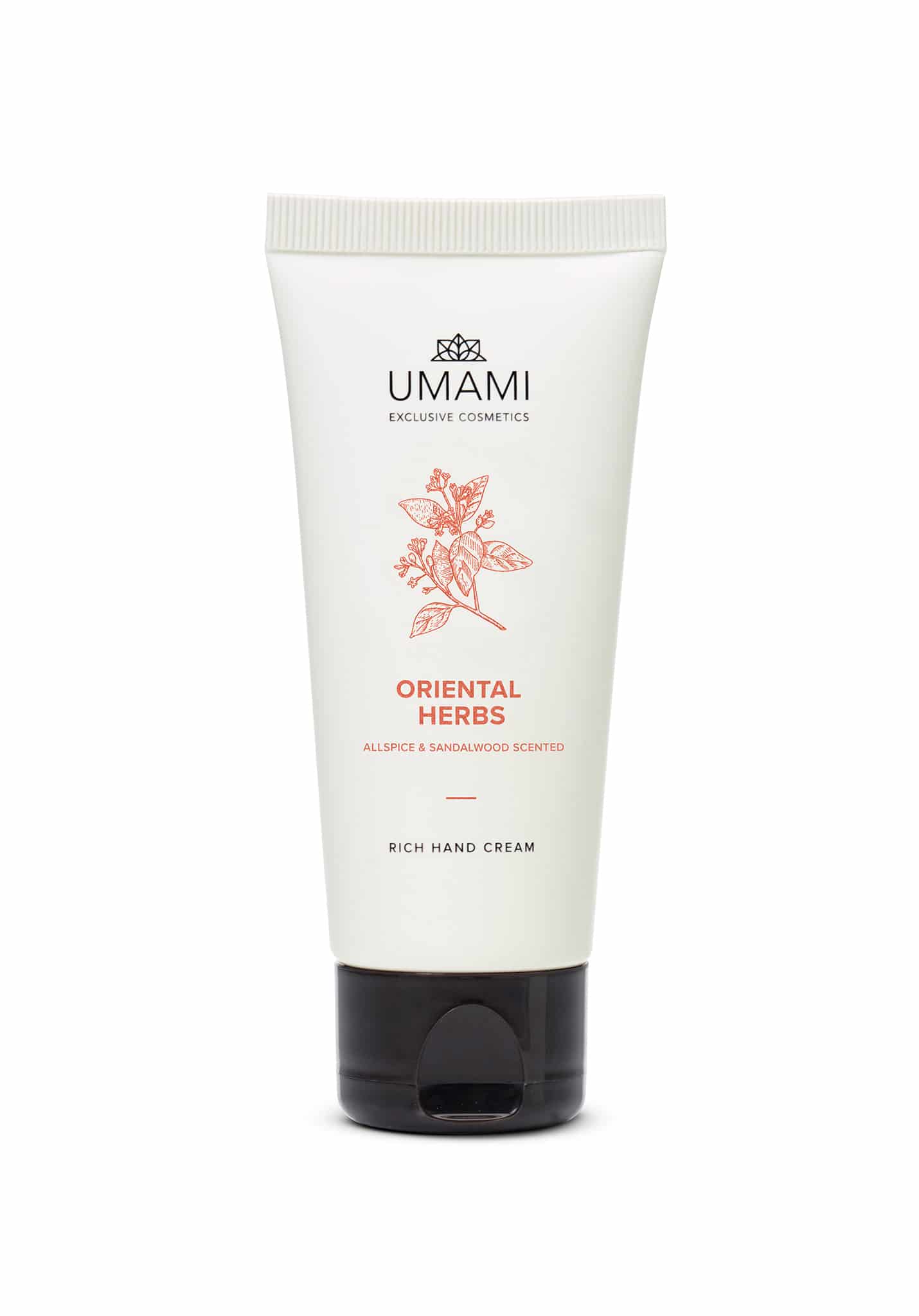 Umami Oriental Herbs Allspice&sandalwood scented Hand Cream