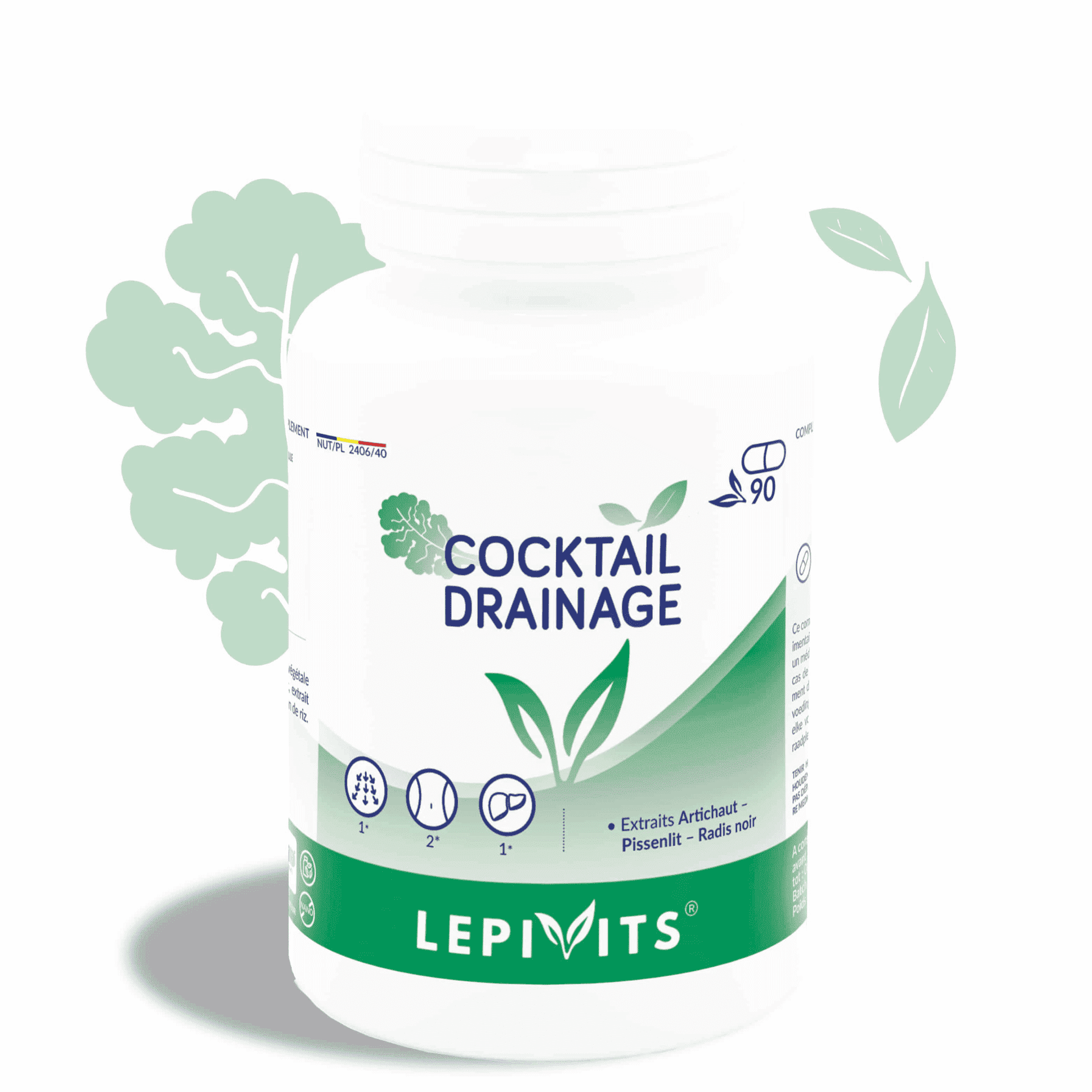 Lepivits Cocktail Drainage 90 capsules