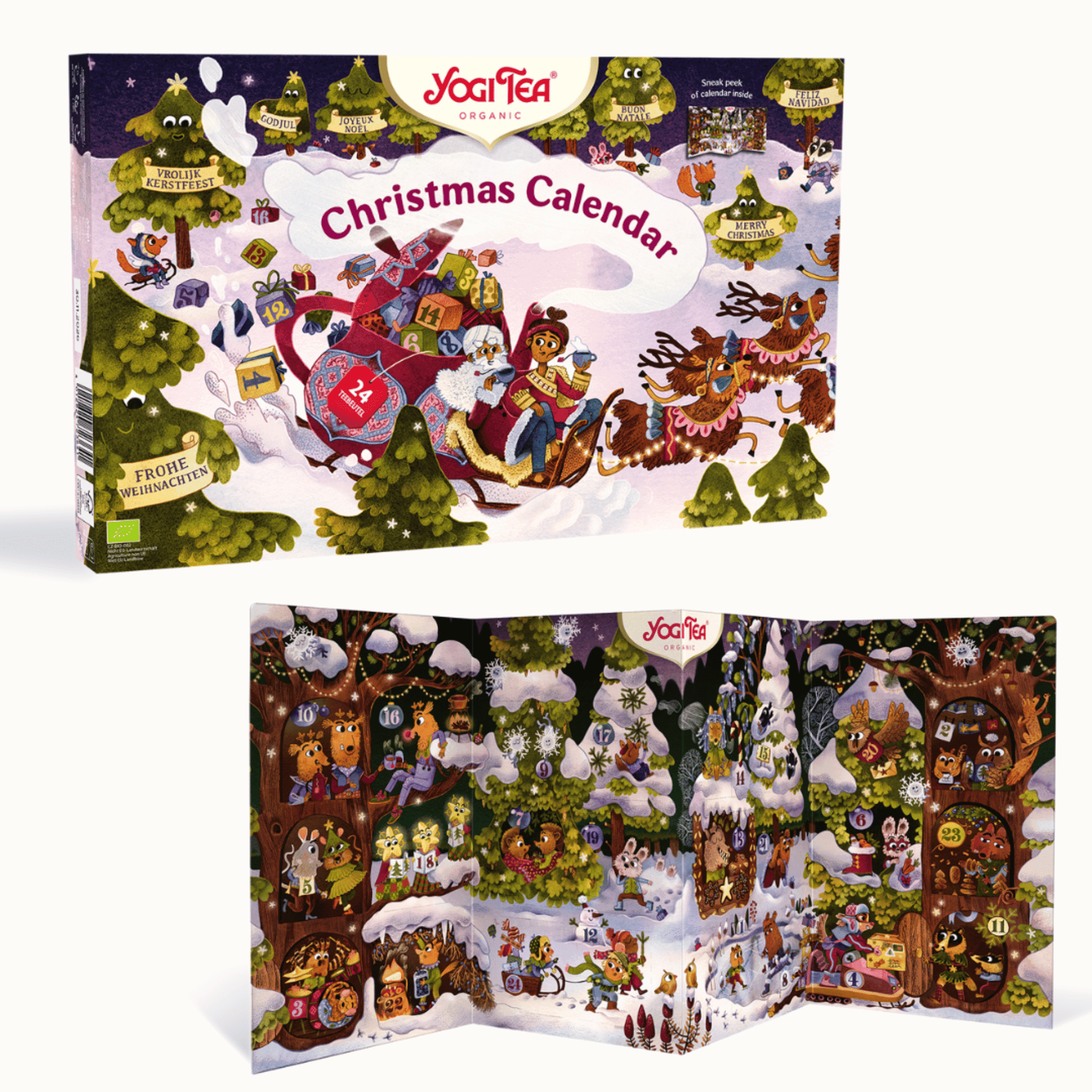 Yogi Tea Christmas Calendar Yogi Tea Christmas Calendar