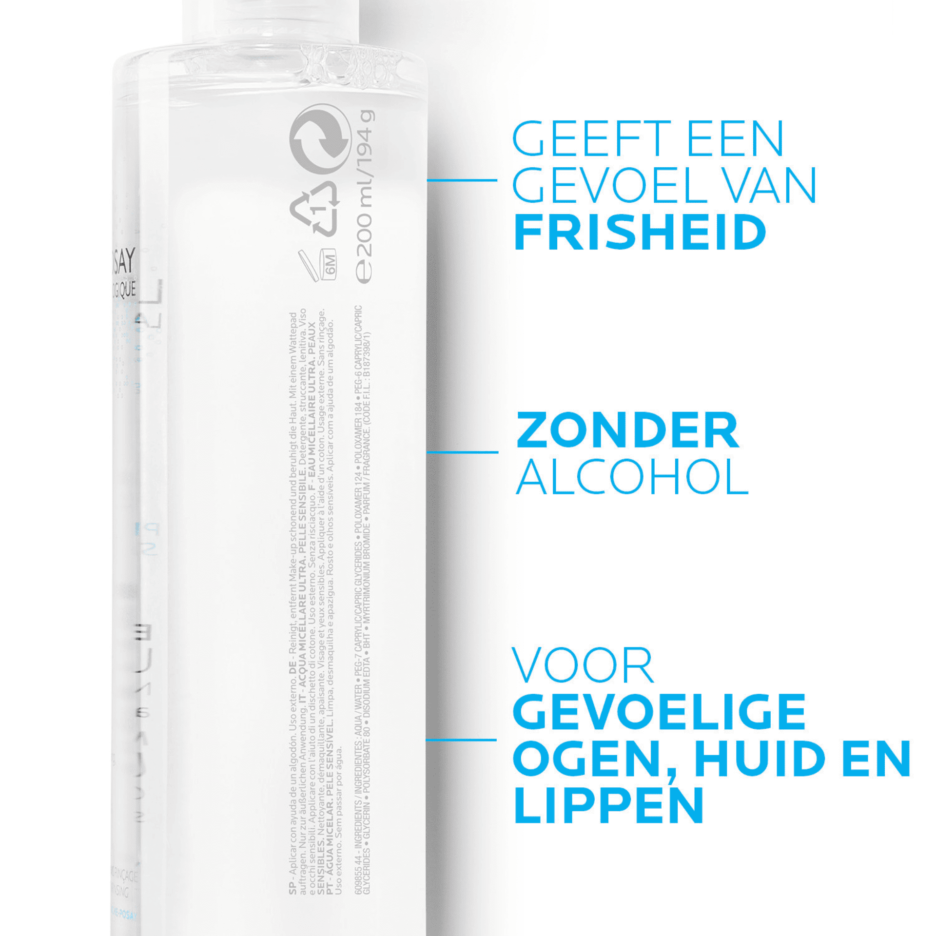  La Roche-Posay Ultra Micellair Water Gevoelige Huid