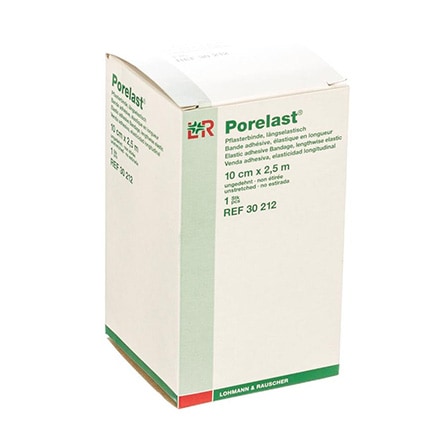 Porelast Pleisterzwachtel 10 cm x 2,5 m
