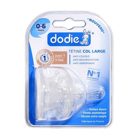 Dodie Zuigspeen 1 Gat Brede Hals 0-6 Dodie Zuigspeen 1 Gat Brede Hals 0-6