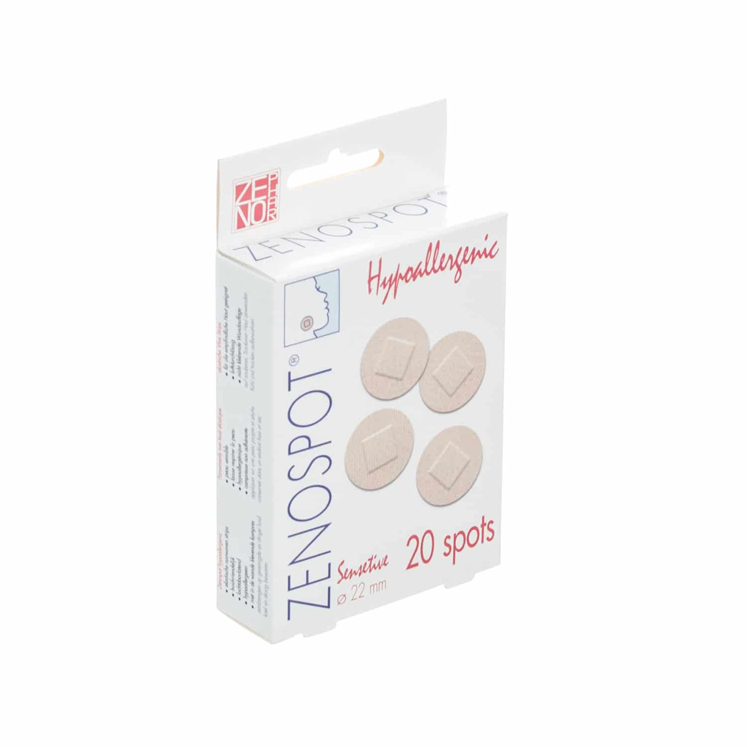 Zenospot Sensitive Pleister Rond 22 mm Zenospot Sensitive Pleister Rond 22 mm
