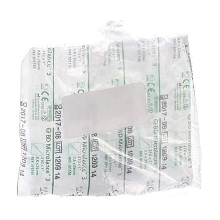 BD Microlance 3 21 G x 1 RB 0,80 x 25 mm Groen BD Microlance 3 21 G x 1 RB 0,80 x 25 mm Groen