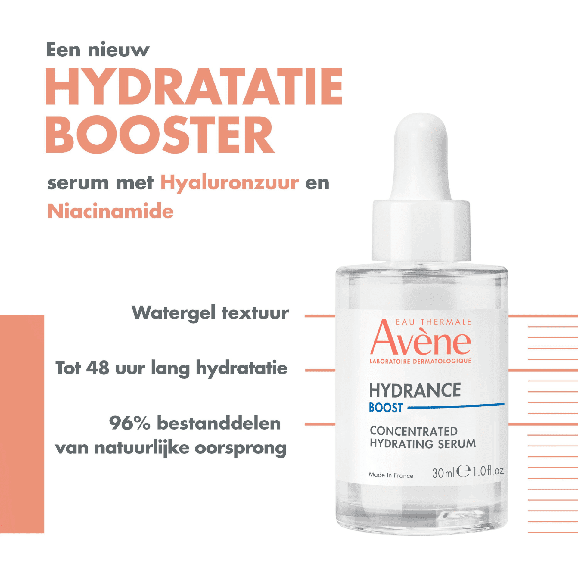 Avène Hydrance Boost Geconcentreerd Hydraterend Serum