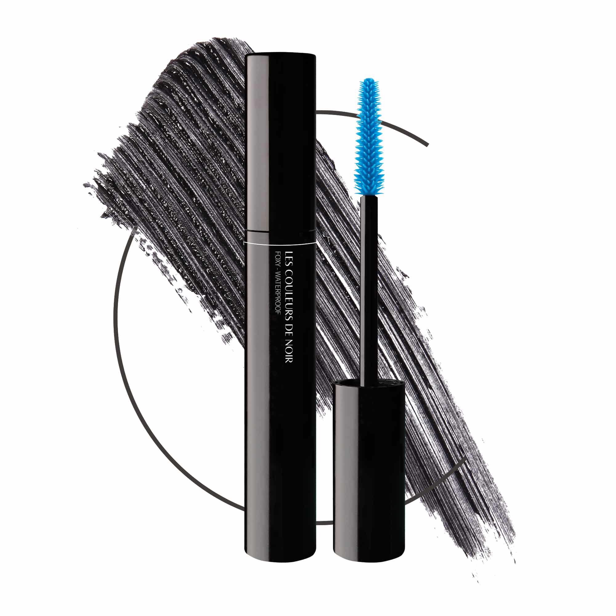 Les Couleurs De Noir Foxy Mascara Waterproof 01 Zwart Les Couleurs De Noir Foxy Mascara Waterproof 01 Zwart