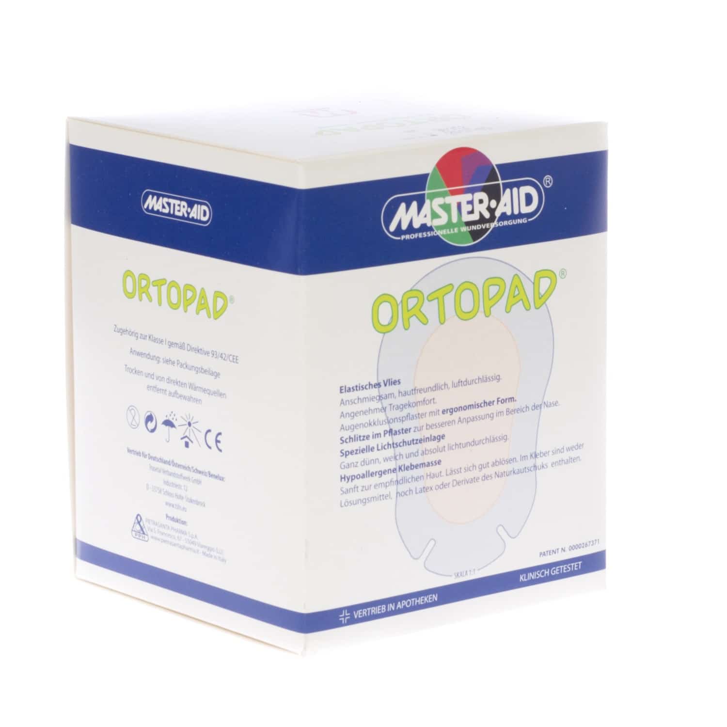 Ortopad Wit Medium Oogkompres Ortopad Wit Medium Oogkompres