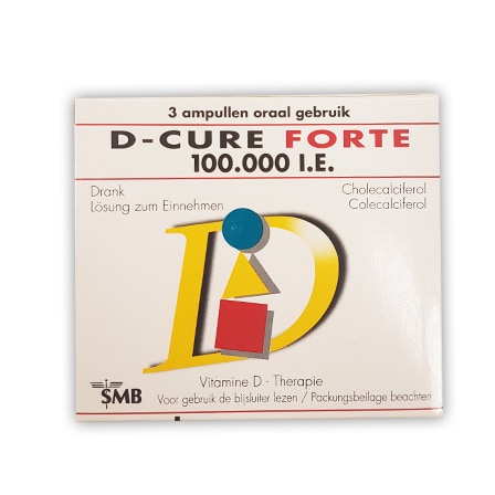 Spoedig uitdrukking afdeling D-Cure Forte 100.000 UI 3 ampullen - Online bestellen | Optiphar