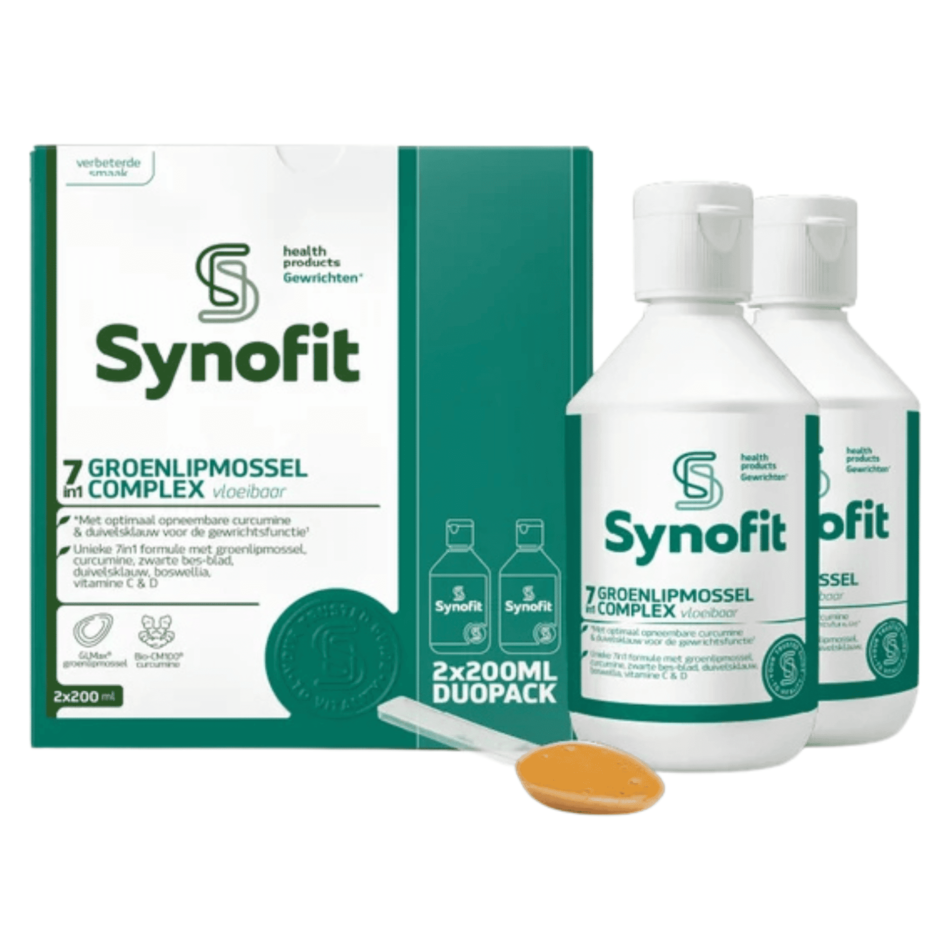 Synofit 7in1 Groenlipmossel Complex Vloeibaar Synofit 7in1 Groenlipmossel Complex Vloeibaar