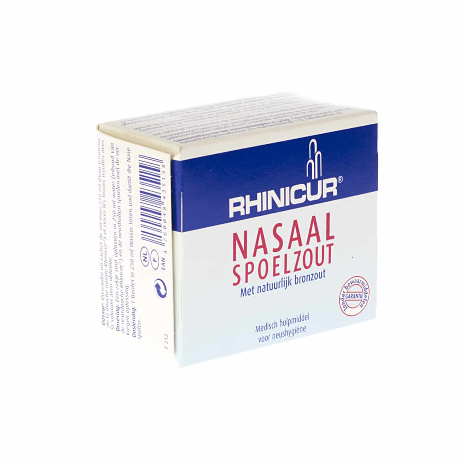Rhinicur Nasaal Spoelzout Rhinicur Nasaal Spoelzout